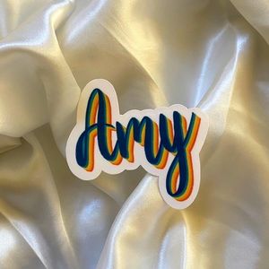 Custom Name Sticker